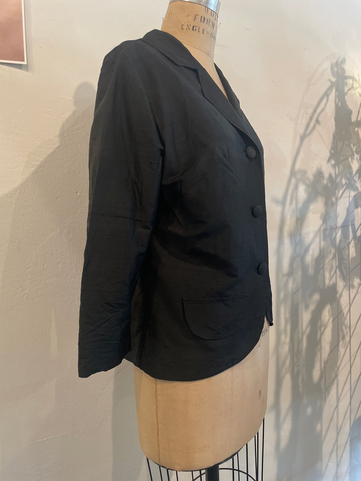 Cosmo Jacket Silk Shantung