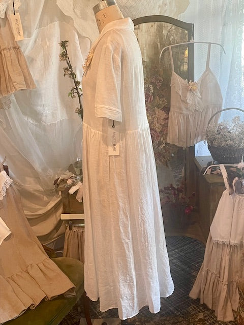 Simple Linen Day Dress