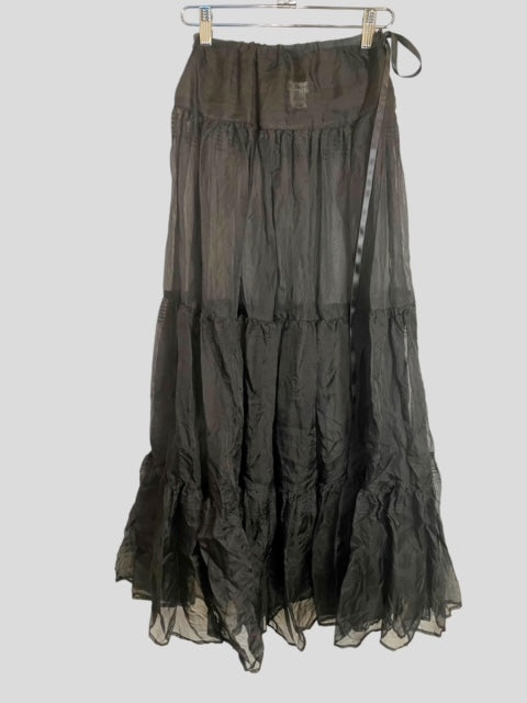 CLEMENTINE SKIRT - Black Silk - Best Seller