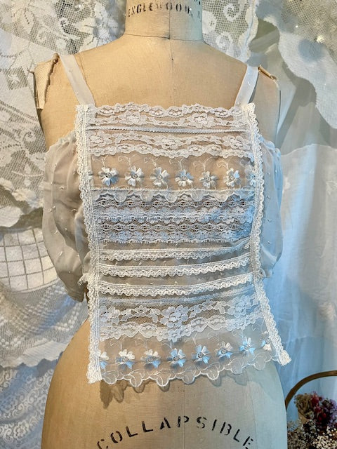 BOHO CHIC CAMI WITH LACE PANEL