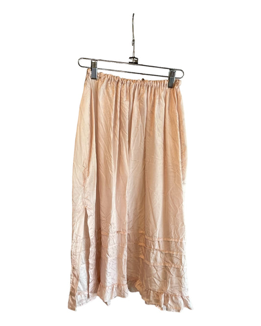 PINTUCK UNDERSKIRT WITH RUFFLES - Ballet Pink - Best Selling Item