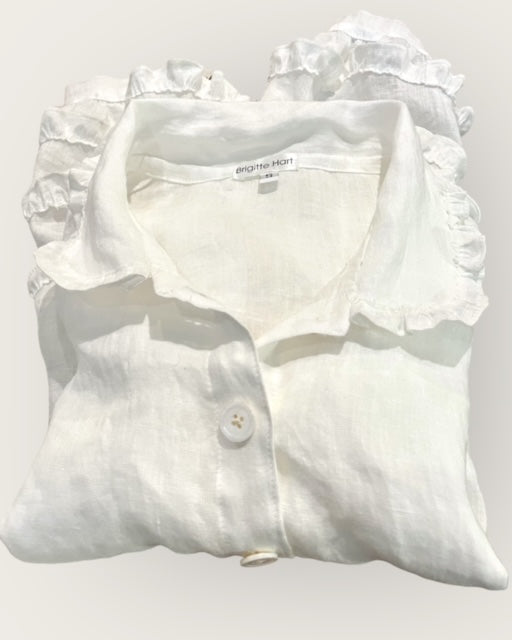 PRAIRIE BLOUSE - WHITE - BEST SELLER