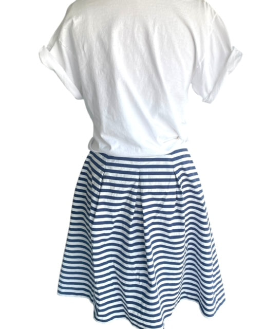 Striped Skirt, Size 8, Loft, previously loved