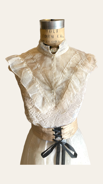 Antique Edwardian Collar OOTD