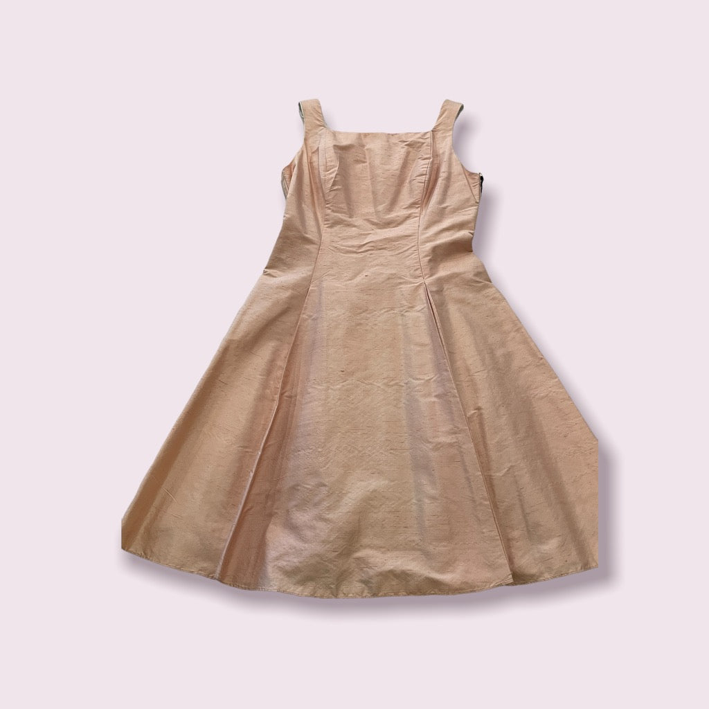 Sarah Dress - One of a Kind Raw Silk - Size 4