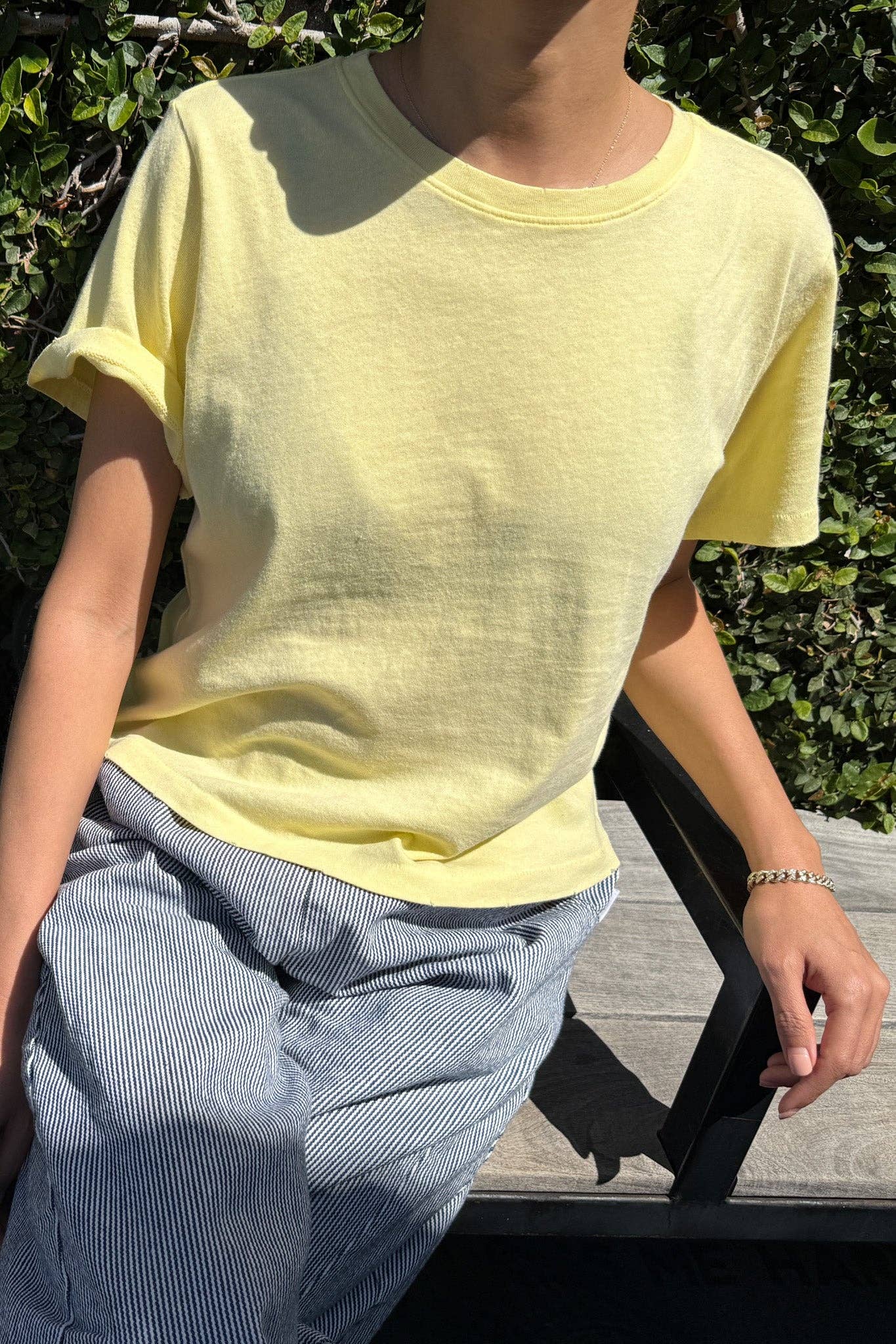 Darling Tee Honey Mist /Pale Yellow