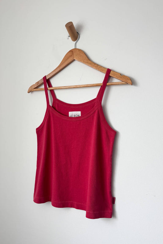 Organic Cotton Dana Cami Red Pepper