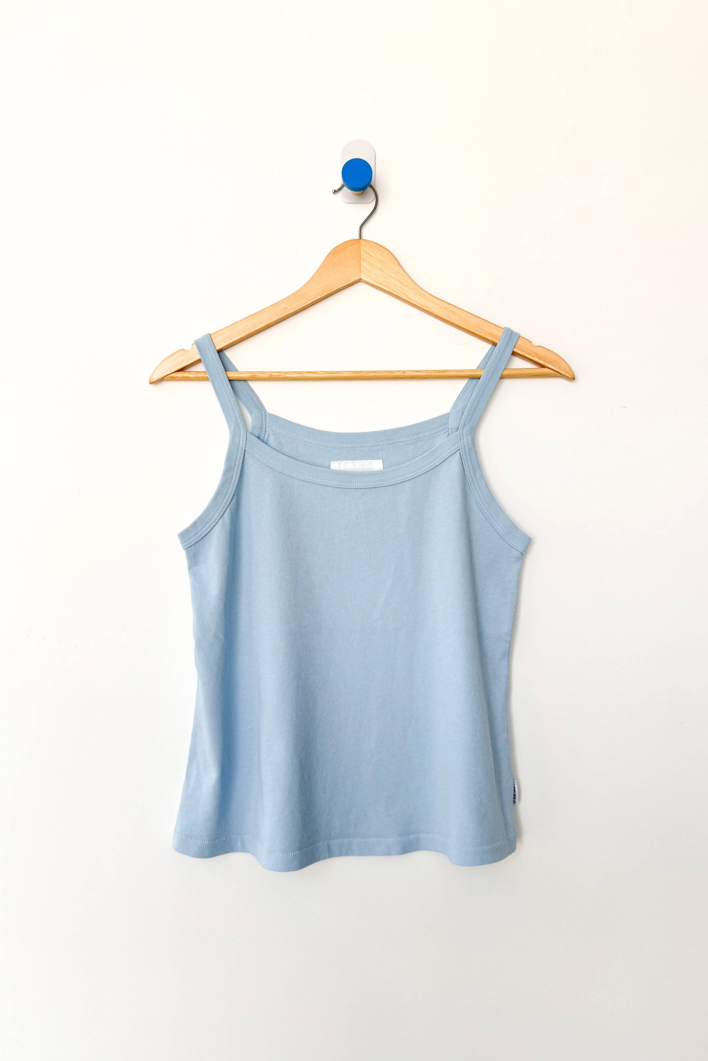 Organic Cotton Dana Cami: Baby Blue