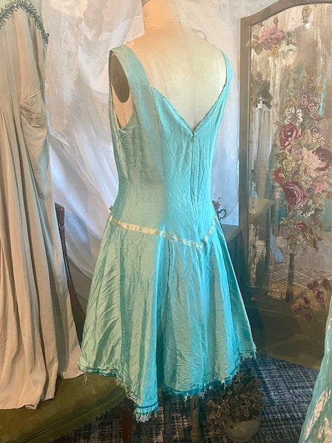 ANGIE - RAW SILK 1990S UPCYCLED OOAK