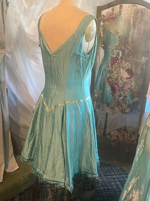 ANGIE - RAW SILK 1990S UPCYCLED OOAK