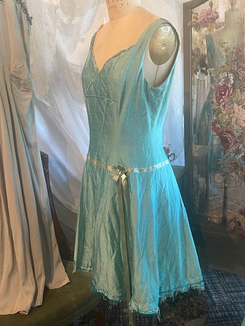 ANGIE - RAW SILK 1990S UPCYCLED OOAK