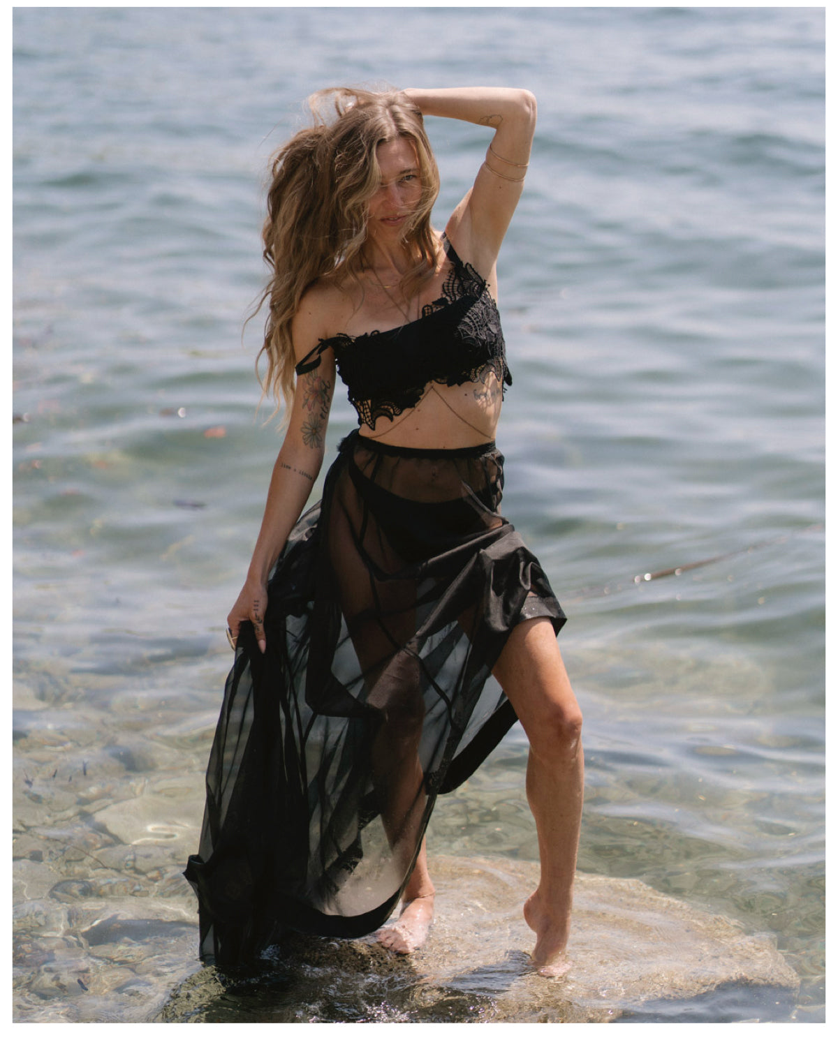 Front Closure Lace Bralette