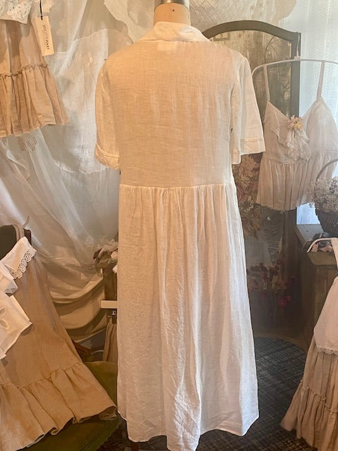 Simple Linen Day Dress