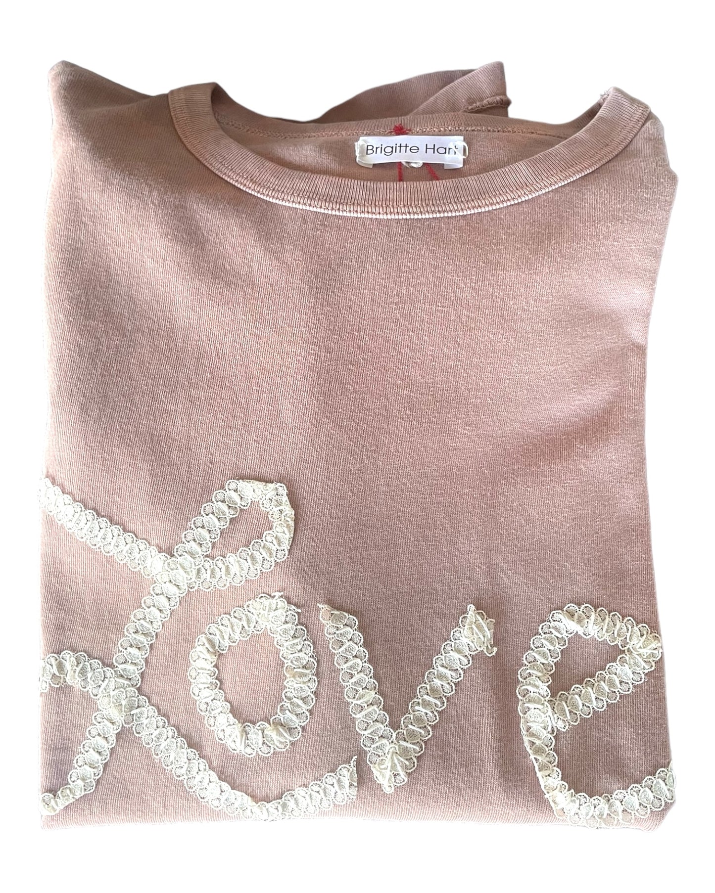 Love Girlfriend Tee in Muted Rose