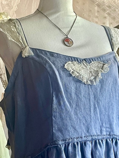 Linen and Lace Boho Camisole