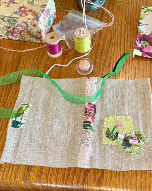 Needle and Stitch Book Embroidery Workshop April 13