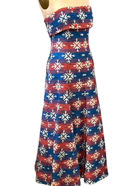 1950s Strapless Dress and Jacket Ensemble