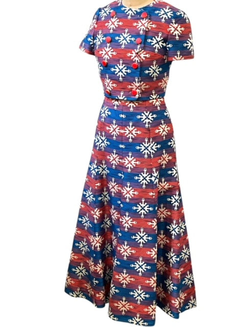 1950s Strapless Dress and Jacket Ensemble