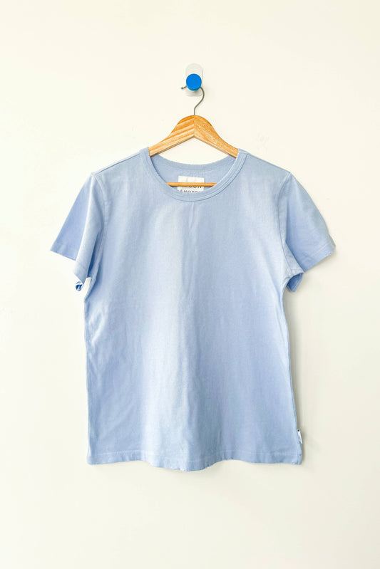 Organic Vintage Boy Tee: Serenity / Pale Blue