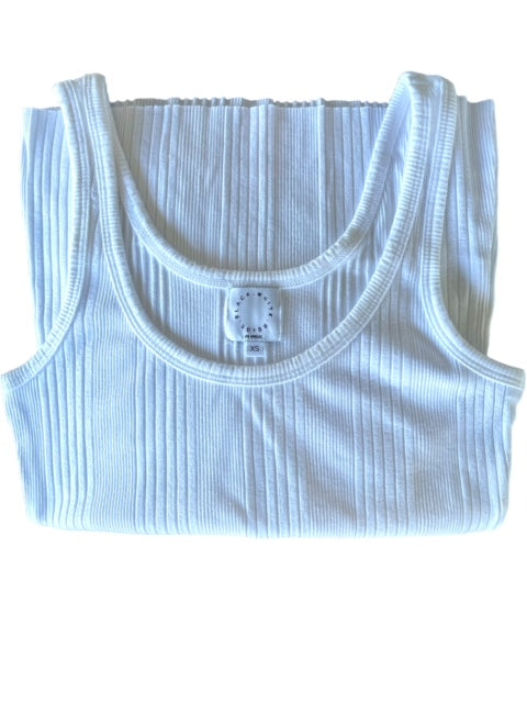 Cotton Tank - Rib Jersey Knit - Best Seller