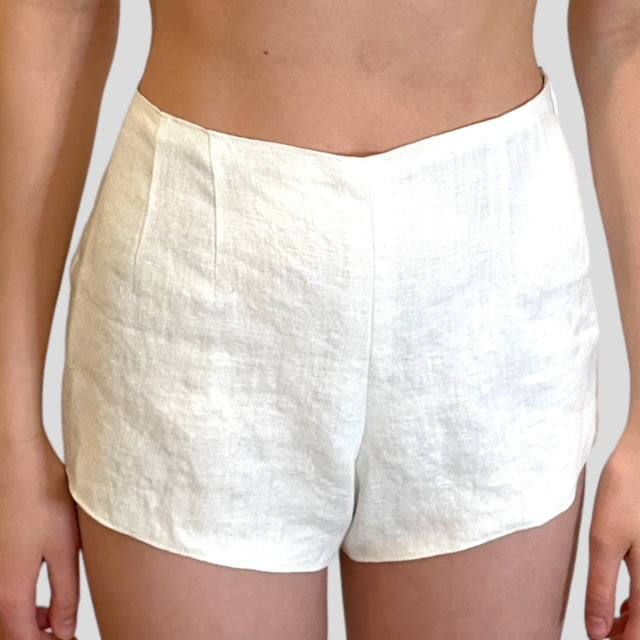 Bardot Shorts - Linen