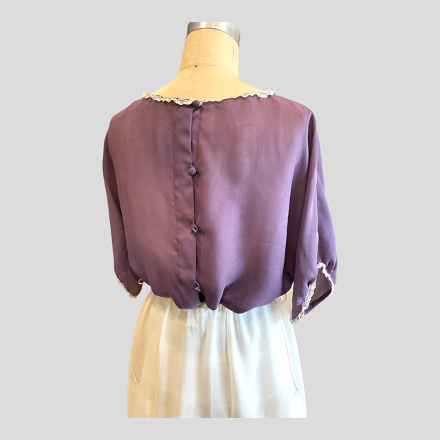 Francis Blouse - Dusty Plum - One of a Kind