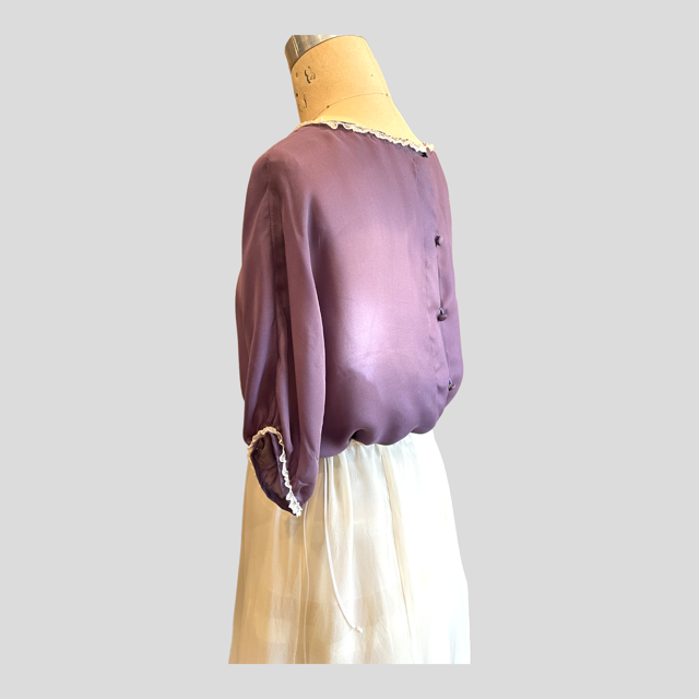 Francis Blouse - Dusty Plum - One of a Kind