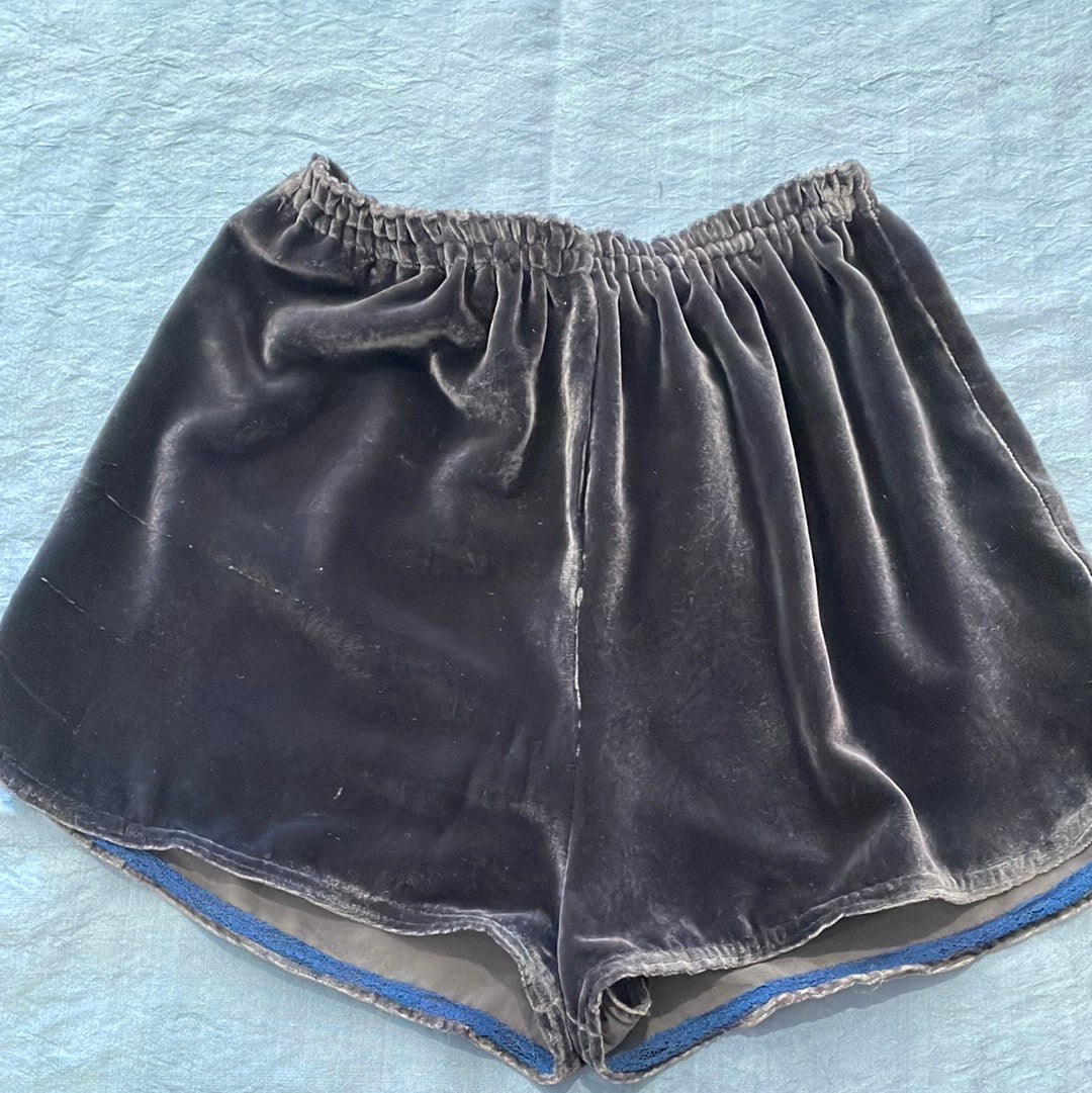 Velvet French Knickers - Size Small